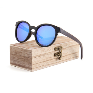 Cos Marcos redondos Gafas de sol unisex de madera Moda clásica Hecho a mano Fábrica Gafas de sol Gafas de Sol de lujo Gafas de sol Hombres - Product Image 5