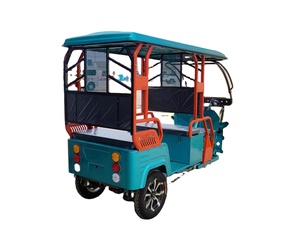 Triciclo Eléctrico de 3 Ruedas para Pasajeros con Techo ABS, 4 Asientos, Motor de 48/60 V y 1000 W, Alcance de 100 km - Product Image 6