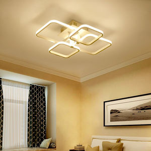 Carré Lumière Stander Mariage Plafond Pendentif Lampes Chine Moderne Led Plafond En Aluminium Plafond Suspendu Lampe Cadre MD85007 - Product Image 4