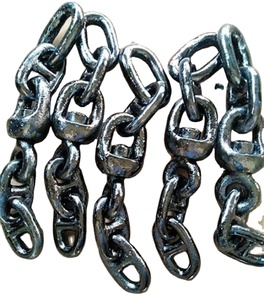 Ensemble de groupe de manille pivotante de chaîne d'ancre de lien de goujon d'extrémité marine pour le bateau - Product Image 1