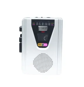 Tragbarer Audio-Kassetten rekorder und Kassetten rekorder mit AM/FM-Radio kassette Boombox ODM OEM Drops hipping