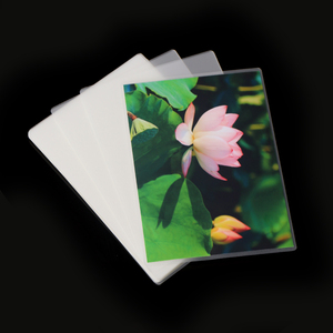 Hot bán bán buôn thăng hoa bọc Holographic 120 Sheets A4 Kích thước PET + EVA bộ phim kéo dài trong suốt cán Túi Phim - Product Image 6