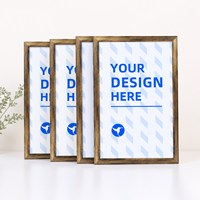 Póster de Arte Mural de Madera Personalizable con Frases Inspiradoras, Decoración para Colgar en la Pared, Nuevo Producto en Promoción, Impresión UV