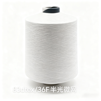 Fil fantaisie YoungSurge 100% polyester, matière première de qualité AA/A, 83dtex/36F-S DTY 75D/36F SD Nim, pour filature, tissage, tricot et couture