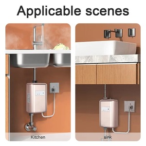 Nouveau chauffe-eau électrique portable <span class=keywords><strong>sans</strong></span> réservoir pour la maison, chauffe-eau instantané avec voyant lumineux, <span class=keywords><strong>chauffage</strong></span> rapide, calorifuge - Product Image 4