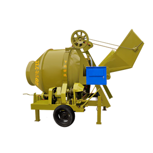 Bétonnière JZC à haute productivité 20 m³/h avec benne basculante manuelle, moteur électrique/diesel, portable pour petits chantiers, prix bas - Product Image 1