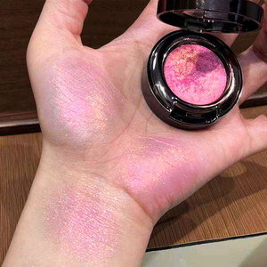 Pressed Glitter <b>Eyeshadow</b> with Pink <b>Shimmer</b> Finish Single <b>Eyeshadow</b> Custom Logo Private Label Makeup OEM ODM Beauty Brand EU - Product Image 1