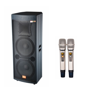 MBA Đảng Xách Tay Loa Xe Đẩy MDF Loa Chuyên Nghiệp Giai Đoạn Âm Thanh Tốt Hệ Thống Âm Thanh Đôi 15 Inch <span class=keywords><strong>Karaoke</strong></span> Loa - Product Image 6