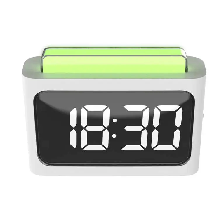 Hot Bedroom Wake Up Light Alarm Clock 7 Color various Changing Light Alarm Clock