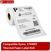 Etiquettes d'Expédition Thermiques Compatible Dymo 1744907 Extra Large 104mm X 159mm Etiquettes 220
