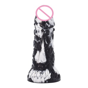 ของเล่นผู้ใหญ่ FAAK รุ่น Monster Dildo ทำจากซิลิโคน ใช้สำหรับช่วยตัวเอง ของเล่นทางเพศ อุปกรณ์เสริมทางเพศ จุกเสียบก้นสำหรับผู้ใหญ่ - Product Image 4