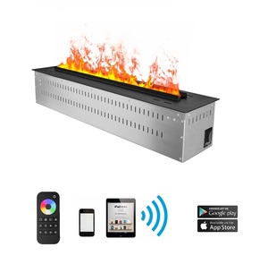 Chimenea Eléctrica Artificial <span class=keywords><strong>de</strong></span> 72 Pulgadas (180 cm) con Llama LED Simulada, Efecto <span class=keywords><strong>de</strong></span> Llama 3D Inteligente - Product Image 5
