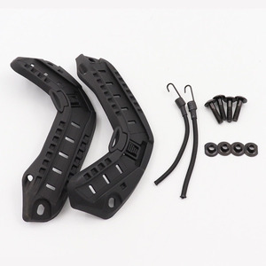Riel para casco ABS Adaptador de casco táctico Riel lateral con tornillos de montaje de cordón Accesorios Soporte Riel lateral de casco hueco rápido - Product Image 4