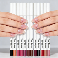 Private Label Mineralischer Natürlicher Veganer Lipliner Stift Hochpigmentiert Wasserfest Langanhaltend Individuelles Logo 26 Farben Großhandel