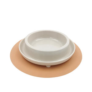 Processamento personalizado Único Anti-Knock Bamboo Fiber <span class=keywords><strong>Pet</strong></span> <span class=keywords><strong>Bowl</strong></span> Descartável Gato e Cachorro Tigela com Bacia de Alimentos para Beber - Product Image 6