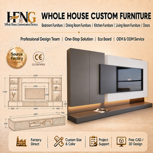 <span class=keywords><strong>Mobile</strong></span> TV in Legno di Lusso Moderno ed Elegante con Finitura Opaca per Camere d'Albergo, Supporto di Design Gratuito per Fornitori di Progetti Alberghieri - Product Image 1