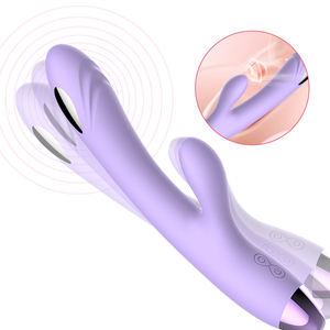 Kotak Mainan Seks Libo untuk Wanita Vibrator Silikon Tongkat Pijat Vibrator Wanita Sumbat Anal Vagina Produk Dewasa - Product Image 1