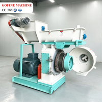 Granulateur et pelletiseur d'engrais organique à anneau moteur haute efficacité, capacité 1-8t/h, 220V/380V pour usine d'engrais