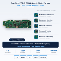 Placa de Circuito de Control Principal para Cámara de Coche con GPS y WiFi, OEM ODM Personalizada, PCBA IoT, 64GB RAM, 1oz Cobre