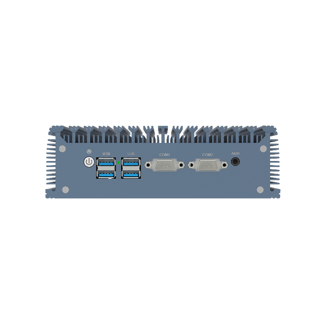Full Functional mini pc quad Fanless Minipc Rs232 Small Computador Industrial pc intel core  i3/i5/i7 8GB+128GB from bvs