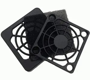 3 in1 Dustproof Plastic Cover 40mm 50mm, 80mmm 120mm 140mm Ventilation Grilles for dc axial fan