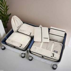 Nuevo Juego de 7 Bolsas de Almacenamiento para Viajes de Negocios, de Gran Capacidad, Impermeables, Organizadores de Equipaje - Product Image 4