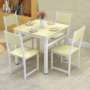 Bán Buôn Nhà Kinh Tế Bằng Gỗ Vuông Nhỏ Bàn Ăn Tối Bộ Đồ Nội Thất Nhà Bếp Cho Phòng Ăn - Product Image 3