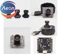 Module de caméra USB OV2710 UVC avec LED blanches, webcam haute vitesse 120fps Full HD 1080P pour la reconnaissance des plaques d'immatriculation (LPR) et la personnalisation des numéros de plaque.