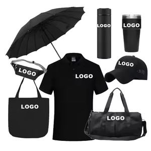 Ensemble cadeau promotionnel personnalisé avec logo : T-shirt, parapluie, bouteille d'eau, sac, chapeau – Cadeaux d'entreprise en gros pour événements d'équipe et branding - Product Image 3