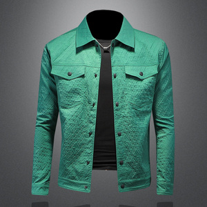 Chaqueta a cuadros británica <span class=keywords><strong>para</strong></span> <span class=keywords><strong>hombre</strong></span>, <span class=keywords><strong>para</strong></span> primavera y otoño, corte ajustado, elegante, sencilla, a la moda, talla grande, ropa <span class=keywords><strong>para</strong></span> <span class=keywords><strong>hombre</strong></span> - Product Image 5