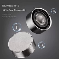 Nouvelle Arrivée 2026 – Bouteille Isotherme en Titane Pur à Double Paroi Grande Capacité Portable pour Cadeau d'Affaires