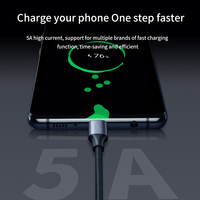 Câble de données et de charge rapide USB Type C 3.1 mâle-mâle PD60W, prend en charge la projection audio et vidéo 4K