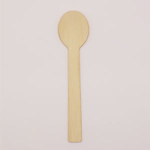 Cuillère à riz en bambou <span class=keywords><strong>de</strong></span> conception traditionnelle, facile à tenir, taille standard, avec logo pour le tourisme culturel et l'hôtellerie - Product Image 3