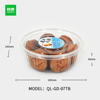 Boîtes en plastique jetables transparentes pour animaux de compagnie de haute qualité pour boîte d'emballage Mini gâteau alimentaire conteneur couvercle salade gelée