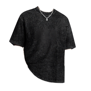 Camisetas Oversize de Algodón 100% Estampadas Personalizadas Artiemaster Vintage para Dropshipping, Venta al por Mayor, Tallas Grandes, con Acabado Desgastado y Lavado Envejecido - Product Image 1