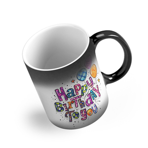 Taza de Café de Cerámica Personalizada Estilo Kpop, Taza Mágica que Cambia de Color por Sublimación, Taza de Oficina con Dibujos Animados - Product Image 1