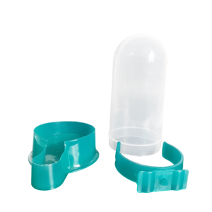 Sistema de Alimentación Automático para Aves, Dispensador de Agua y Comida Colgante de Plástico Transparente para Palomas - Product Image 6