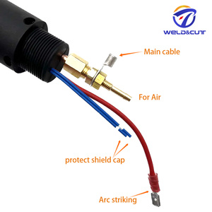 Antorcha de Corte por Plasma PT100, Conector Europeo de 5 Metros, Pistola de Corte Manual de 100A, Compatible <span class=keywords><strong>con</strong></span> TECMO - Product Image 6