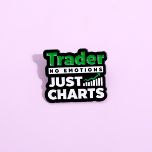 Nhà Kinh Doanh Không Có Cảm Xúc Chỉ Biểu Đồ Men Pins Cho Món Quà Sáng Tạo Quần Áo Ba Lô Trâm Cài Phim Hoạt Hình Ve Áo Huy Hiệu Phụ Kiện Cho Bạn Bè - Product Image 3