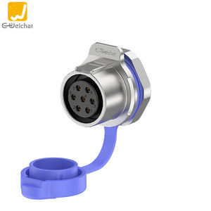 M20 2/3/4/5/7/9/12/14 Pin blocco di sicurezza esterno cavo elettrico connettori pannello montaggio connettore cavo impermeabile - Product Image 3