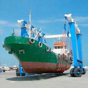 Grúa elevadora de embarcaciones SHENGHUA de 25, 40 y 50 toneladas con control PLC, cabrestante y precio de fábrica, elevador de barcos de 25 toneladas - Product Image 6