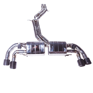 Escape Deportivo Catback con Válvula Variable para Sección Media-Trasera, Compatible con Porsche Cayenne <span class=keywords><strong>GTS</strong></span> Turbo 3.0T V6 SUS304 2019-2024 - Product Image 1