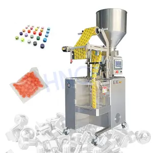 HNOC Tornillo Accesorio Granule Mix 100 g Paquete de alcanfor de carbono Recuento de sellos y máquina de llenado para bolsa