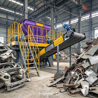 Broyeur de métaux pour la ferraille, l'aluminium et l'acier inoxydable – Machine de broyage et de déchiquetage