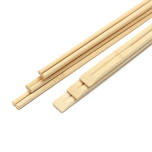 Baguettes jetables en bambou de haute qualité avec emballage individuel, connectées en haut, baguettes jumelles - Product Image 2