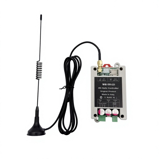 WH-120 Ultra 4G GSM ABS Gate Automation Controller App Control SMS Remote Single Relay Switch Sliding Swing Garage Gate Opener