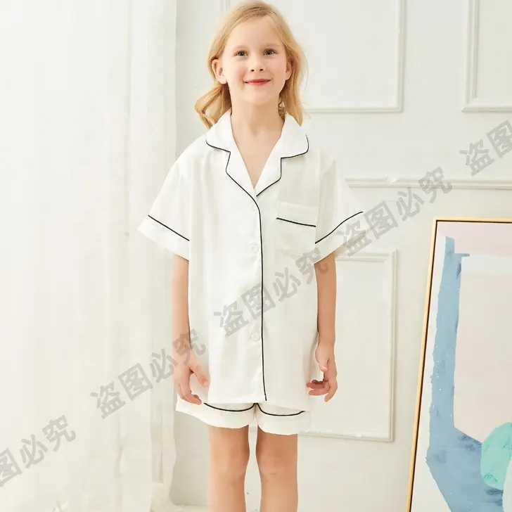 FUNG 3034 Hot Sale Seidiger Satin Pyjama Set Home Wear Seiden roben Braut Robe Für Hochzeit Benutzer definierte Nachtwäsche Frauen