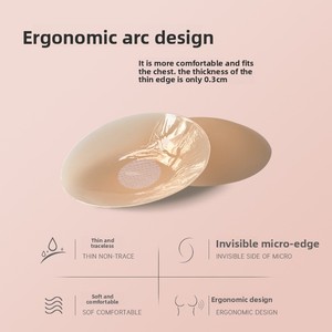 Copricapezzoli in Silicone Anti-Visibilità, Invisibili, Senza Cuciture, a Forma di Fiore, con Pizzo, Adesivo Liquido, Traspiranti - Product Image 4