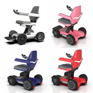 Automatically Folding Electric Wheelchair With Aluminium Alloy Frame Non Installation mobility wheelchair For Disabled - Beiz-01