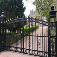 Portail de Villa en Fer Galvanisé Haute Qualité 2026 – Vente Chaude, Durable, Résistant aux Intempéries, Taille Personnalisable, Écologique
